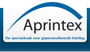 Logo Aprintex groothandel van bedrijfskleding en promotextiel